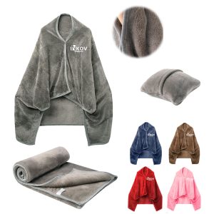 Convertible Travel Shawl and Blanket
