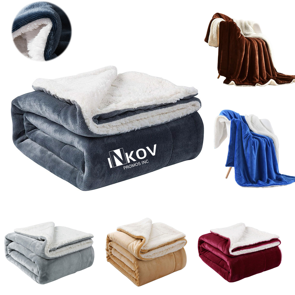 Luxurious Soft Blanket with Custom Embroidery Option