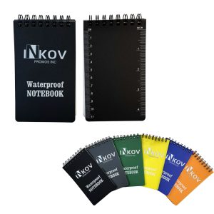 Durable Outdoor Spiral Notebook with Waterproof Cover