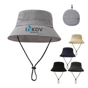 Lightweight Quick-Dry Sun Protection Hat with Pocket
