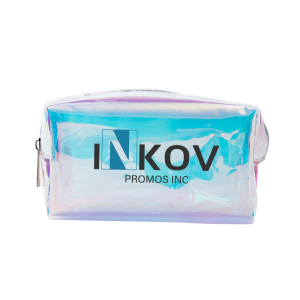 Stylish Iridescent Travel Makeup Pouch